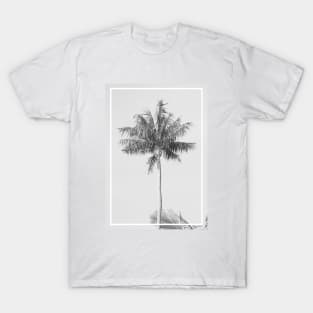 Palm Tree with Border T-Shirt